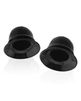 Hunky Junk - Nano Nips Silicone Nipple Suction Set (Black) - Black