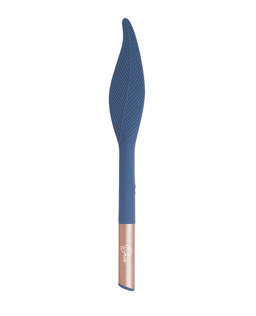 Deia - The Feather Rechargeable Clitoral Vibrator (Blue) - Blue