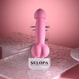 SELOPA - “有点疯狂”可充电仿真情趣跳蛋（粉色）