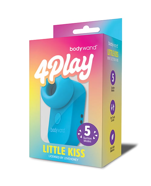 Bodywand - 4 Play Little Kiss Penggetar Kelentit (Biru)