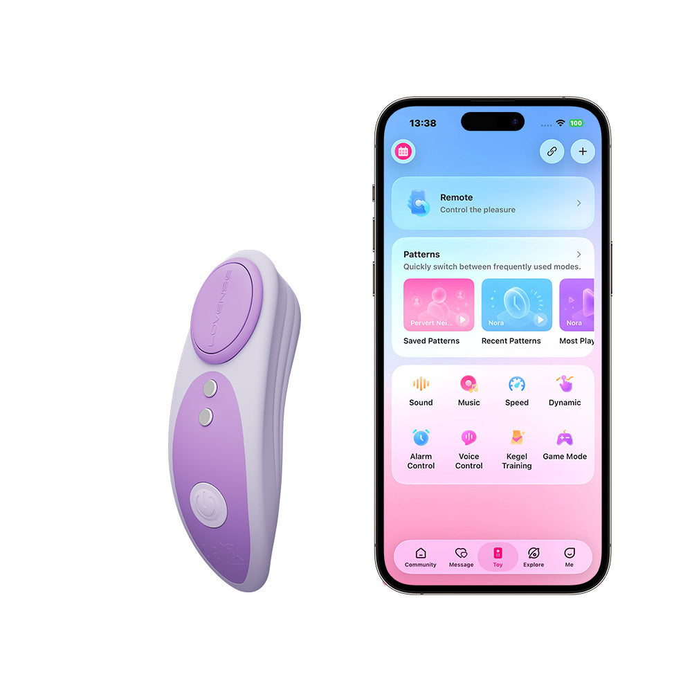 Lovense - Ferri Reserve App Controlled Pantry Vibrator (Purple)