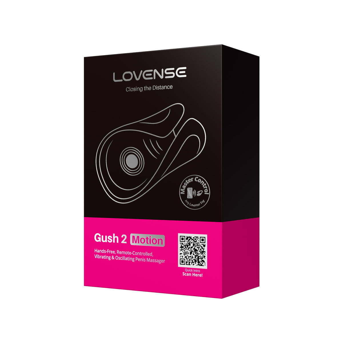 Lovense - Gush 2 手机应用控制龟头按摩器套