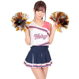 A&T - Lovely Cheerleader Costume (Multi Colour) CherryAffairs