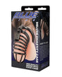 Blue Line - Deluxe Metal Chastity Cage (Black) – product image