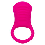 CalExotics - Basic Essentials Rechargeable Ridge Rider Cock Ring (Pink) – product view 10