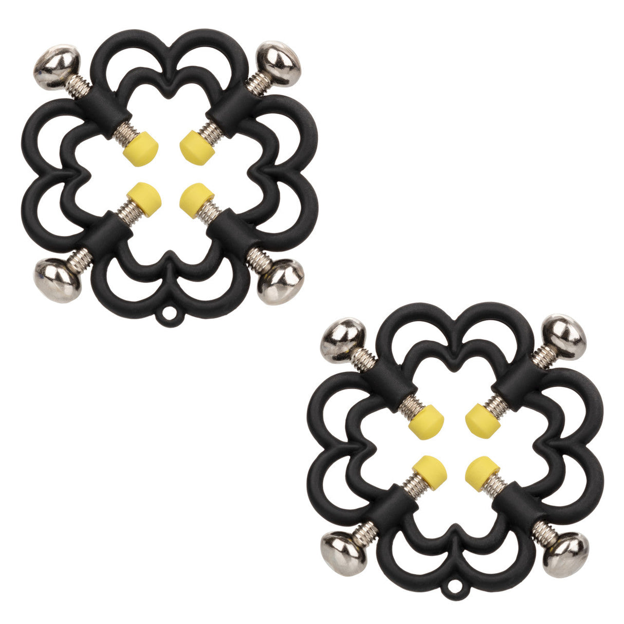 CalExotics - Boundless Adjustable Four Point Nipple Grips (Black) – product view 3