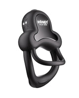 Honey Play Box - Anello App-Controlled Rechargeable Vibrating Cock Ring (Black) – product view 2