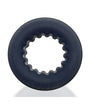 Oxballs - Axis Rib-Grip Stretch Cock Ring (Black) – product image