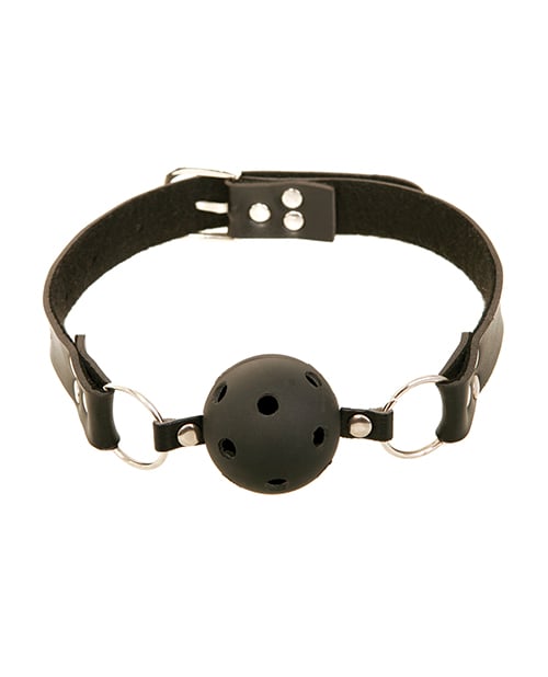 Pipedream - Fetish Fantasy Series Breathable Rubber Ball Gag (Black) – product view 2
