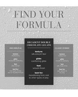 System JO - Gelato Double Chocolate Flavoured Water Based Lubricant 30 ml – product view 4