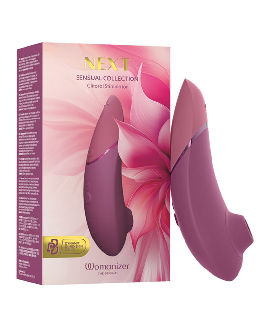 Womanizer - Perangsang Sedutan Kelentit Pleasure Air 3D Seterusnya (Merah Jambu)