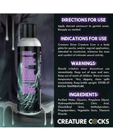 XR Brands - Creature Cocks Creature Slime Unscented Water Based Lubricant – product view 3