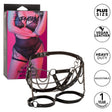 California Exotics - Euphoria Collection Plus Size Thigh Harness With Chains Dress Accessory (Black) CE2064 CherryAffairs