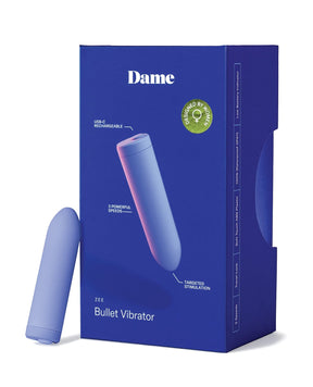 Dame - Zee Rechargeable Bullet Vibrator (Purple) DP1012 CherryAffairs