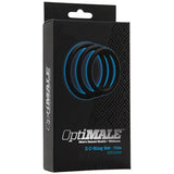 Doc Johnson - Optimale 3 Cock Ring Set - CherryAffairs.sg