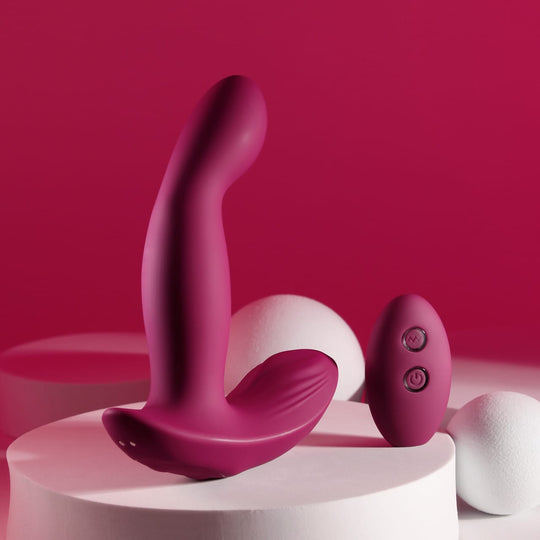 Evolved - Come On Over Penggetar G-Spot Boleh Kawal Jauh Boleh Dicas Semula (Merah)