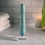 Evolved - Rub Me Tender Rechargeable Rabbit Vibrator (Green) EV1220 CherryAffairs