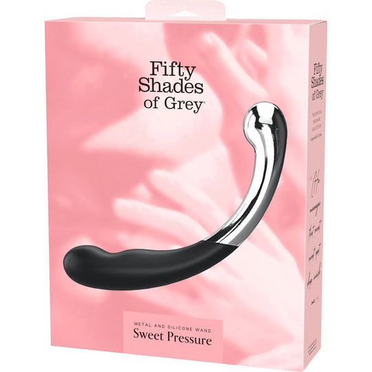 Fifty Shades of Grey - Tong Tekanan Manis Keluli dan Silikon (Hitam)