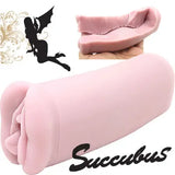 Tomax - Onahole Melancap Lelaki Bertekstur Succubus 2.0 Dots (Beige)