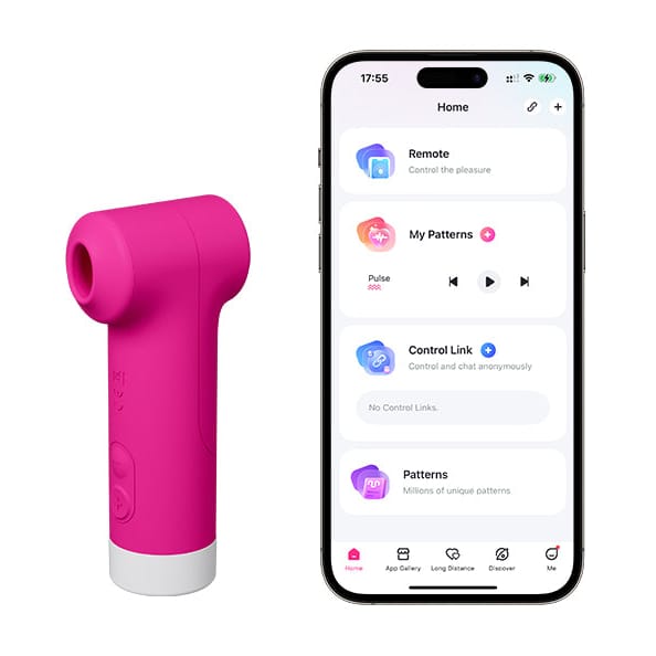 Lovense - Fizz Oval Head App Controlled Clitoral Vibrator