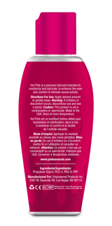 Pink - Hot Pink Gentle Warming Lubricant for Woman - CherryAffairs.sg