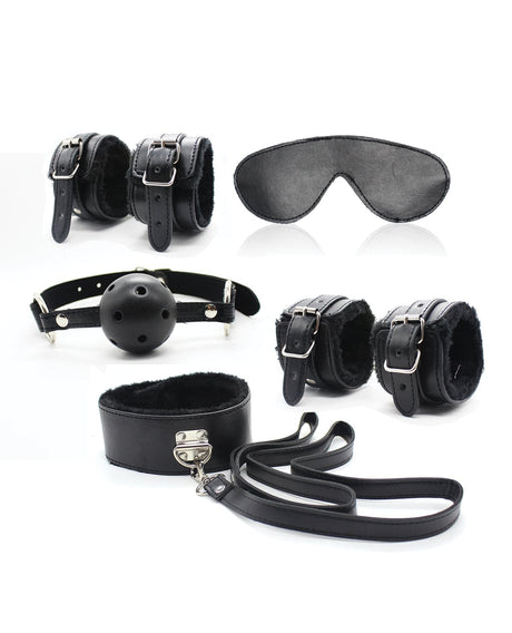 Plesur - Everything Bondage 12-Piece BDSM Kit (Black) OT1318 CherryAffairs