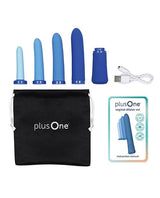 plusOne - Progressive Rechargeable Vaginal Dilator Set PO1015 CherryAffairs