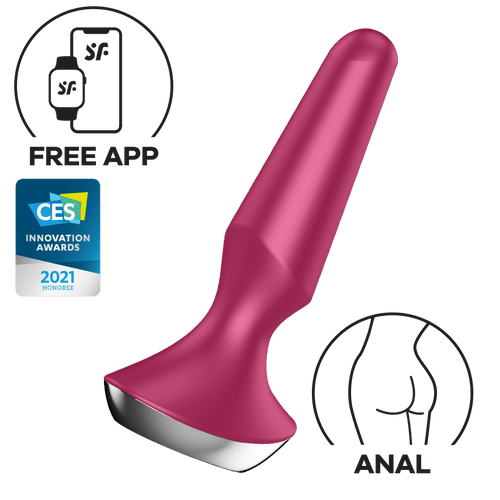 Satisfyer - Plugilicious 2 Plug Anal Kawalan Aplikasi