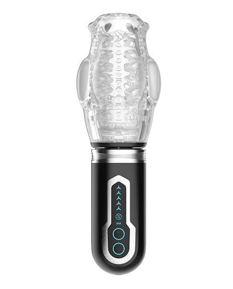 Secwell - Thrusting, Rotating & Vibrating Oral Masturbator (Black) SEC1006 CherryAffairs