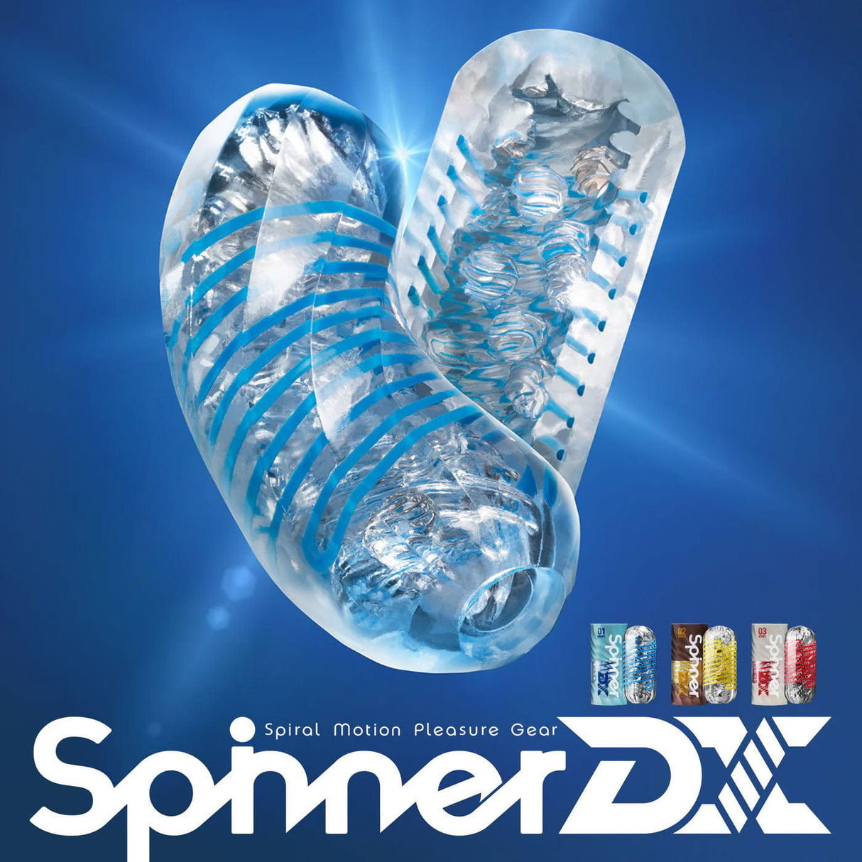 Tenga - Spinner DX Series Stroker Masturbator CherryAffairs