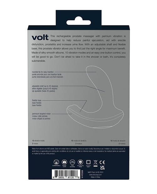 VeDO - Volt Rechargeable Prostate Massager (Black) VD1154 CherryAffairs