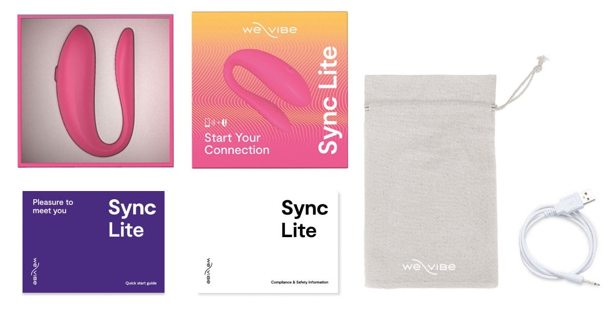 WE VIBE - Sync Lite Couple's Vibrator CherryAffairs