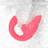 Womanizer - Blend The Original Clitoral Clit Stimulator with G Spot Dildo CherryAffairs