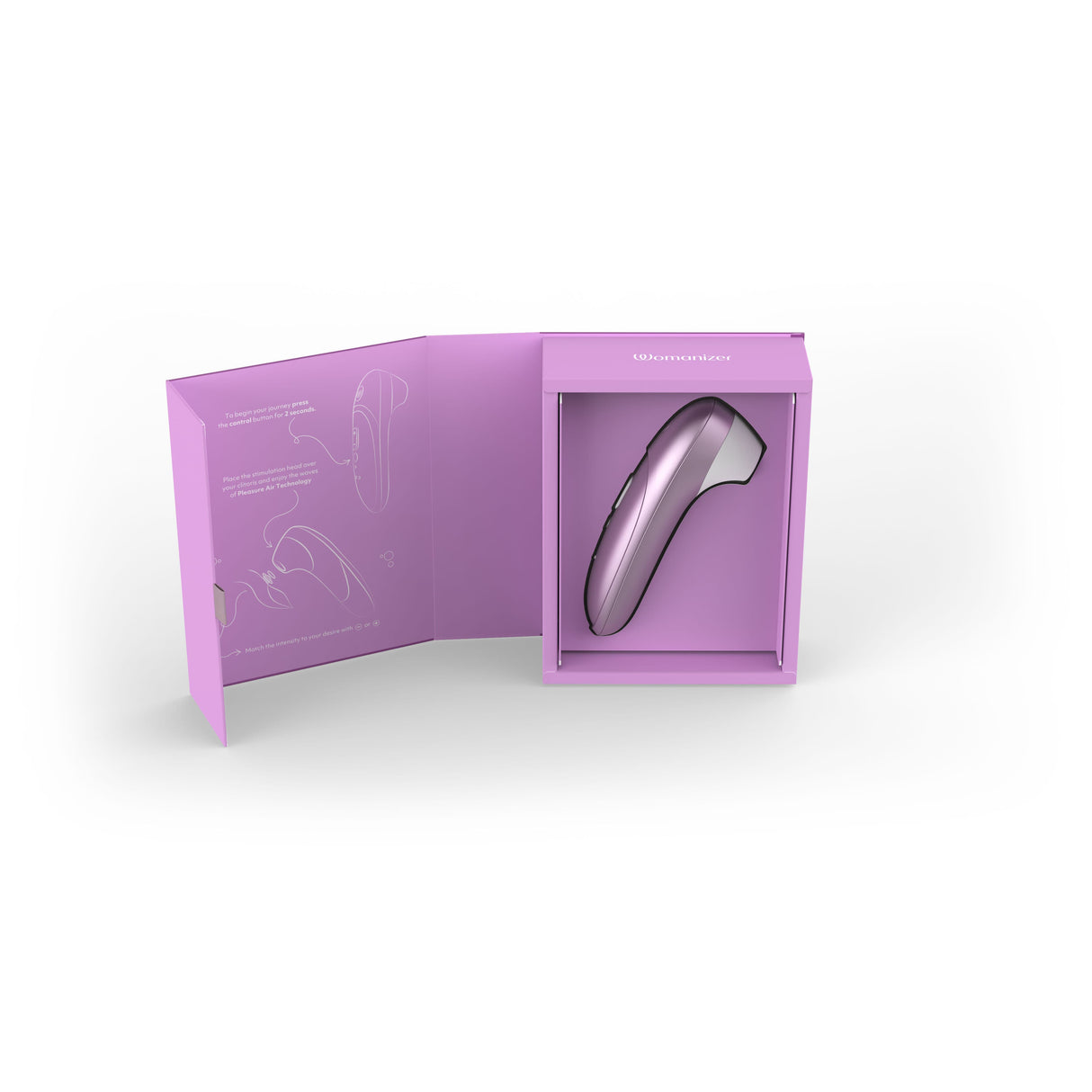 Womanizer - Womanizer Pro Clitoral Air Stimulator Massager CherryAffairs