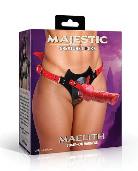 XR Brands - Majestic Maelith Strap-On Harness (Black) XR1110 CherryAffairs