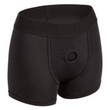 California Exotics - Boundless Boxer Brief Strap On Harness S/M (Black) CE1936 CherryAffairs