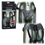California Exotics - Her Royal Harness The Regal Queen Strap On (Black)    Strap On w/o Dildo