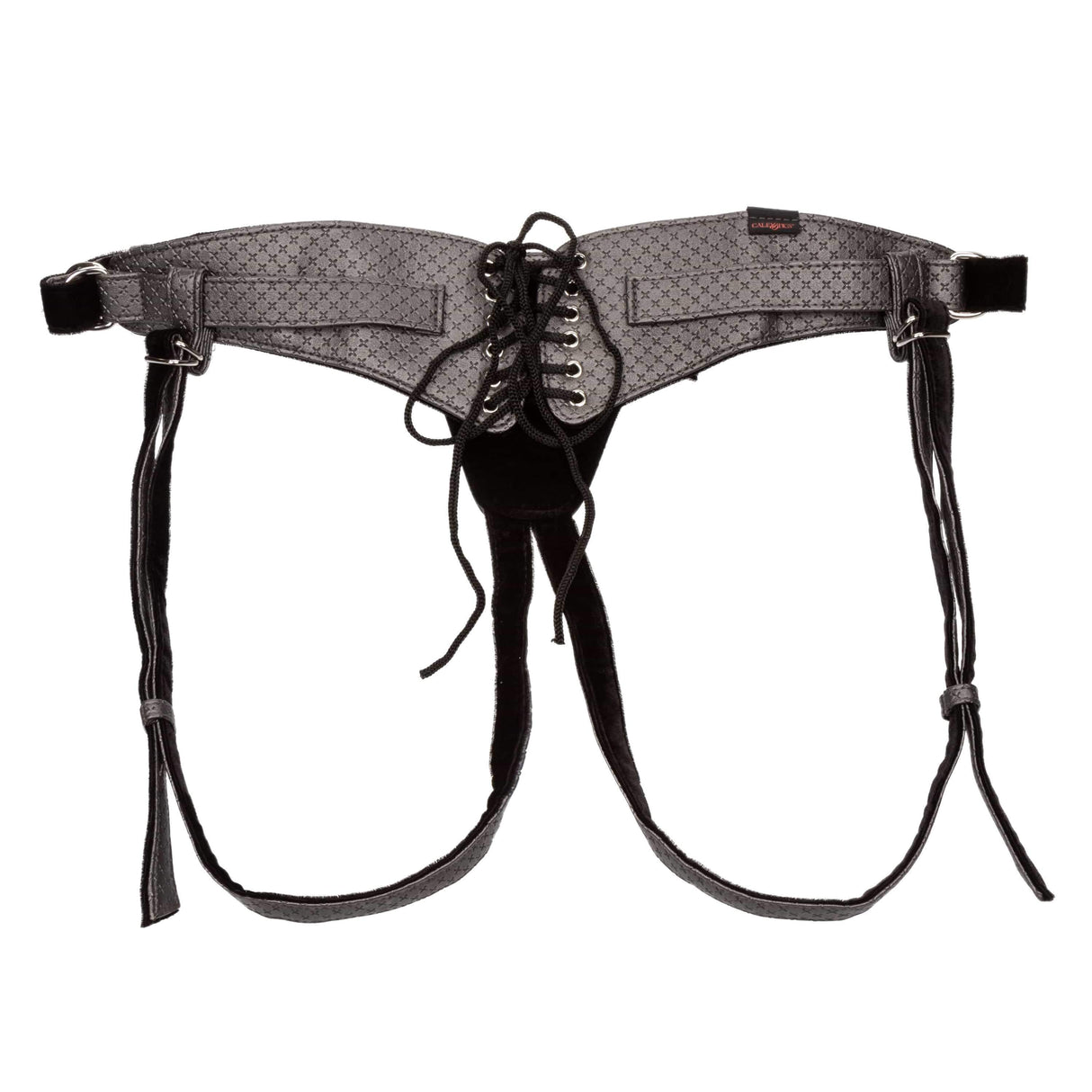 California Exotics - Her Royal Harness The Regal Queen Strap On (Black)    Strap On w/o Dildo