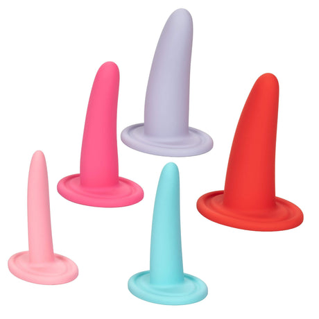 California Exotics - She-ology 5 piece Wearable Vaginal Dilator Set (Multi Colour) CE1753 CherryAffairs