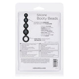 California Exotics - Silicone Booty Anal Beads (Black) CE1911 CherryAffairs