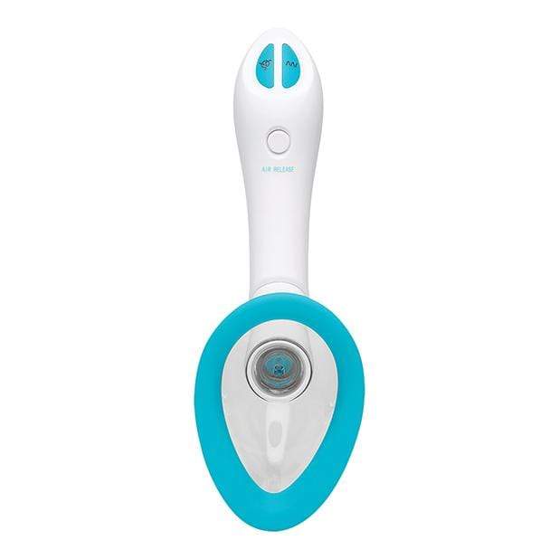 Doc Johnson - Bloom Intimate Body Automatic Vibrating Rechargeable Body Pump (Blue) DJ1163 CherryAffairs