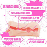 EXE - Frenzy AV Actress Julia Kyoka 2 Way Vagina and Mouth Onahole (Beige) EXE1133 CherryAffairs