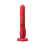 Lovense - Gravity App-Controlled Thrusting Dildo (Red)    Realistic Dildo with suction cup (Vibration) Rechargeable