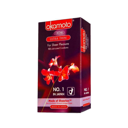 Okamoto - Kondom Orchid Ultra Nipis