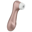 Satisfyer - Pro 2 Rechargeable Clit Massager (Rose Gold) - Free Gift STF1029 CherryAffairs