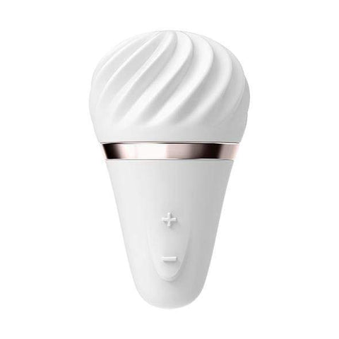 Satisfyer - Getar Letak Little Wand Sweet Sensation (Putih)