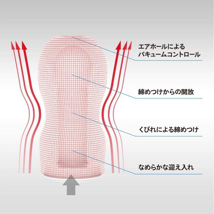 Tenga - Original Vacuum Cup Masturbator Extra Cool (Blue) TE1193 CherryAffairs